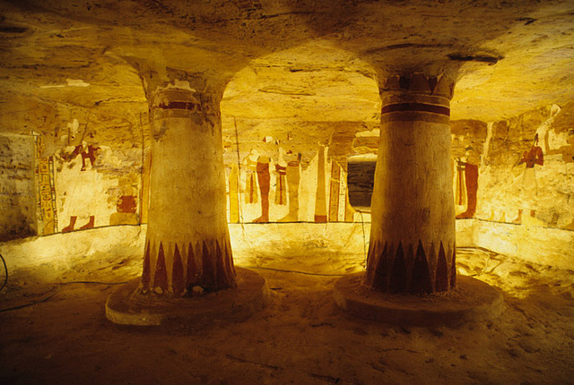 Egypt western desert Golden Mummies Valley